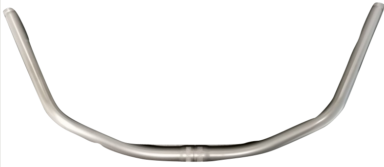 Gazelle stuurbocht moon zilver 28 inch 580/25,4ø staal 3 rillen afbeelding