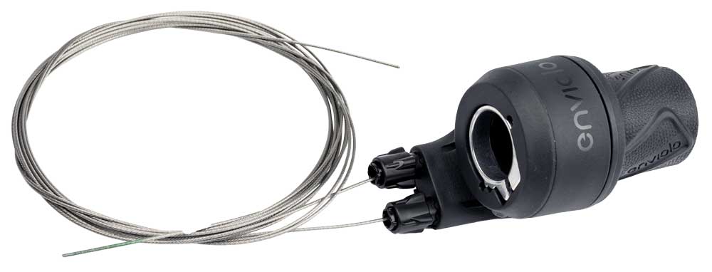 Enviolo Nuvinci twist pure gripshiftversteller zwart