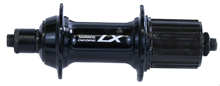 shimano lx-fht670 cassettenaaf 8/9/10 speed 36 gaats zwart