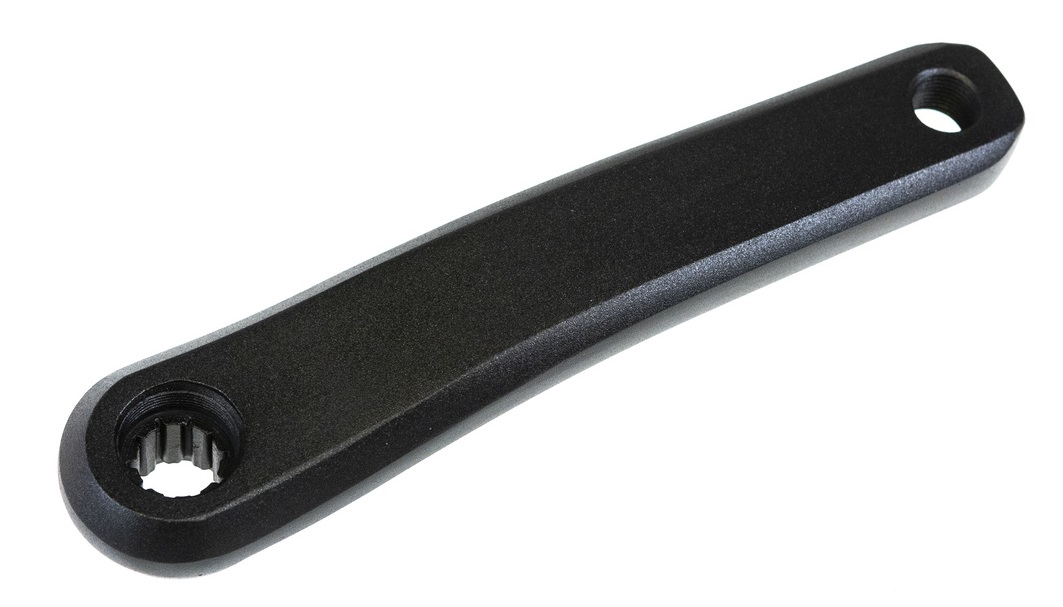 Bosch mini isis crank links 170mm lanhang mat zwart