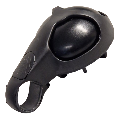 Widek fietsbel twist aluminium zwart afbeelding