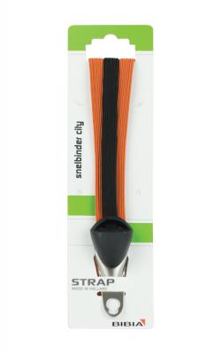 Widek /bibia 151068 triobinder city rvs beugel oranje/zwart op kaart afbeelding