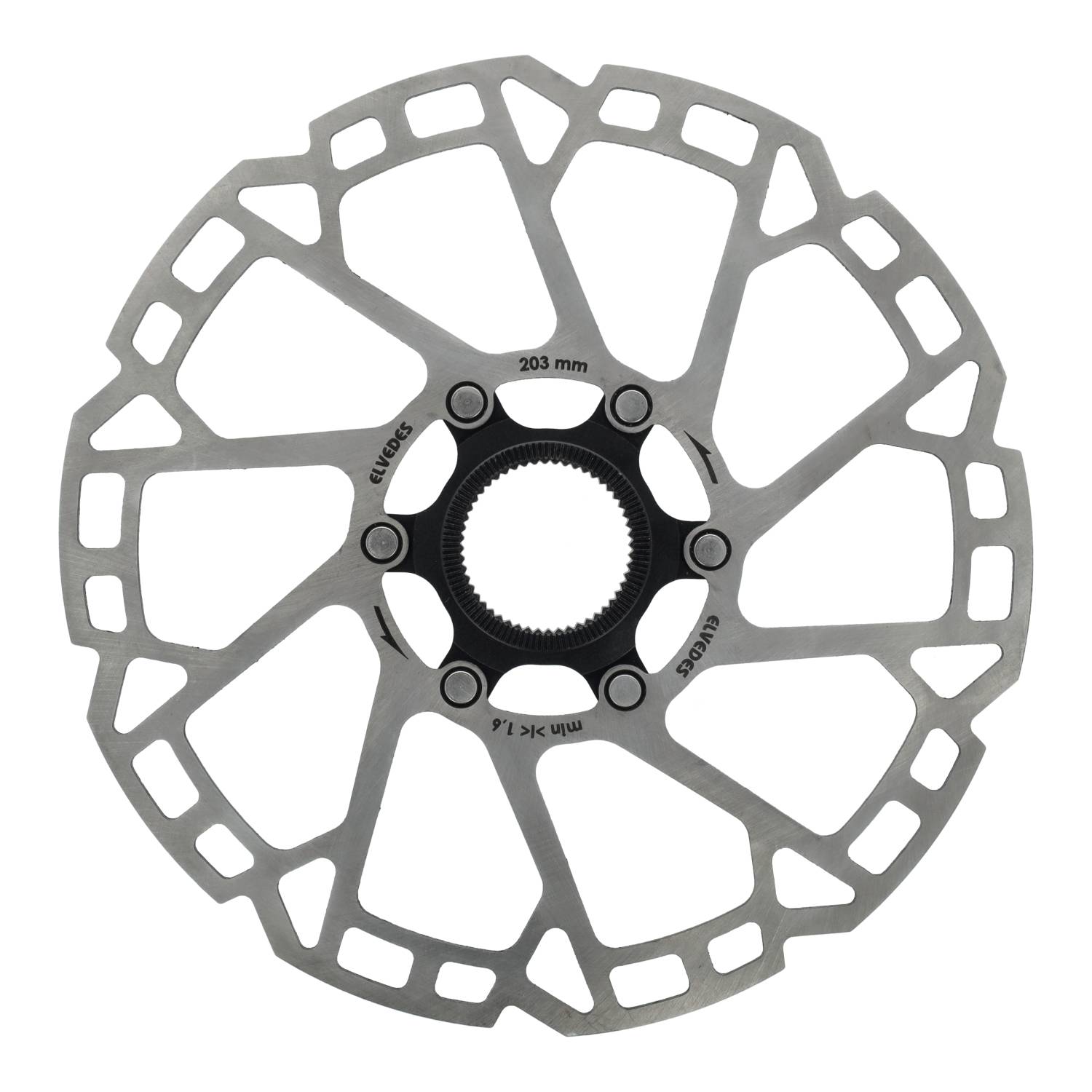 Elvedes remschijf centerlock ø203mm t=1,8mm afbeelding