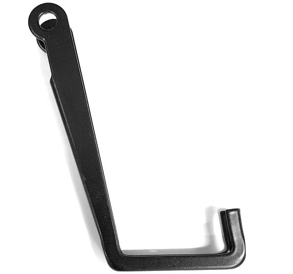 Bofix 230402 lamphaak atb zwart groot per 10 stuks afbeelding