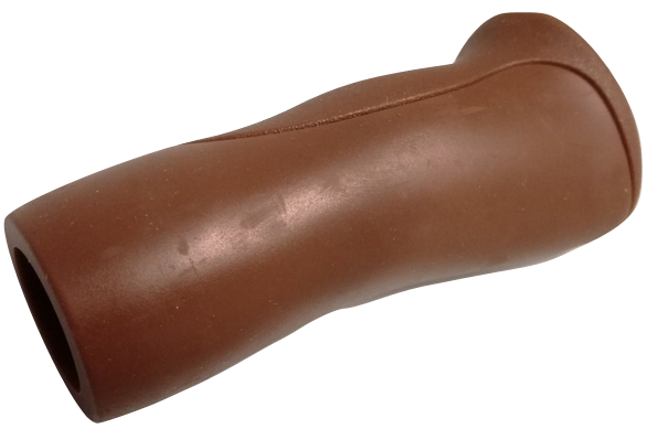 Gazelle handvat links/rechts 115mm aero licht bruin afbeelding
