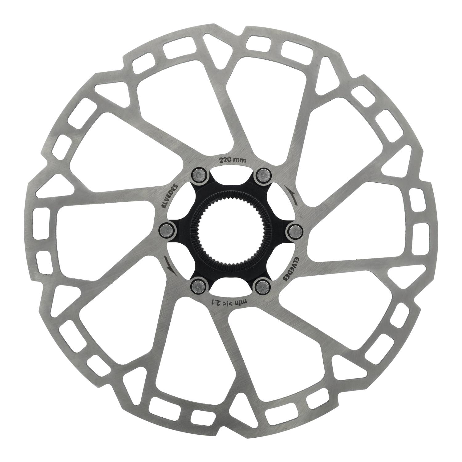 Elvedes remschijf centerlock ø220mm t=2,3mm afbeelding