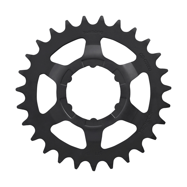 Shimano Tandwiel 27t 1/2x3/32 zwart afbeelding