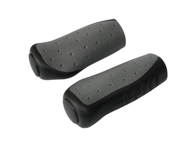 Cycle Tech Handvatten 92 Mm Rubber Grijs/zwart Per Set