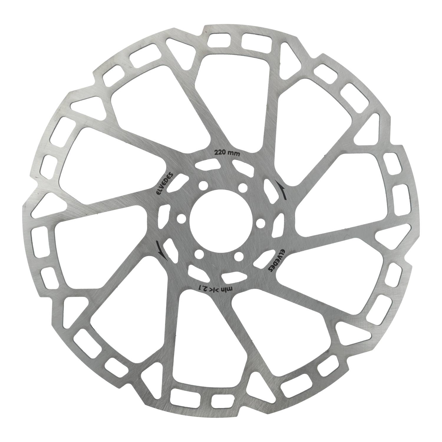 Elvedes remschijf 6-gaats ø220mm t=2,3mm afbeelding