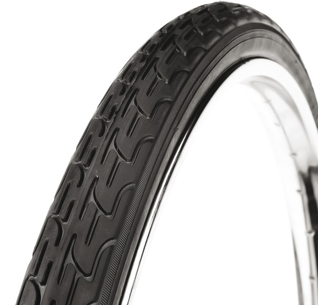 Deli tire buitenband 24 inch 24x1 3/8 37-540 zwart reflectie