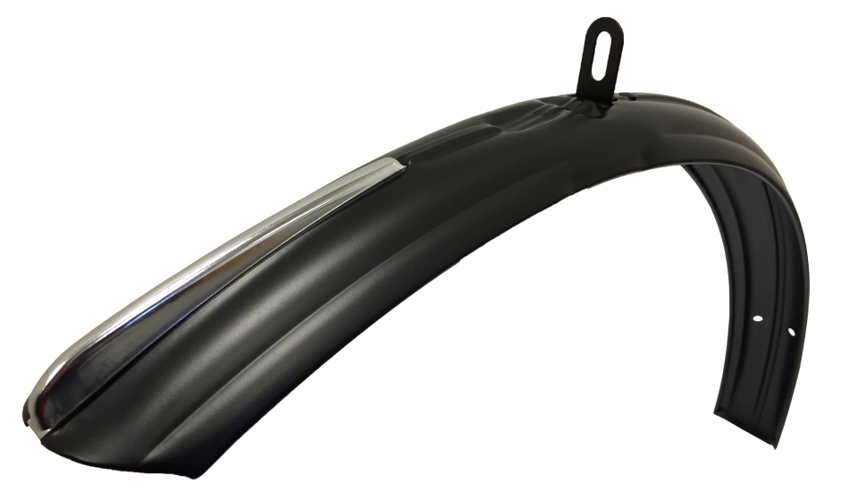 Hzb spatbord staal voor mat zwart 28x11/2 (635) 60mm excl.stang