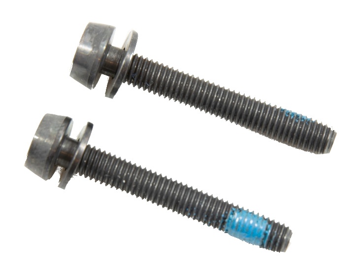 Elvedes remklauw bouten 1x m6x35mm en 1x m6x40mm incl. ringen afbeelding