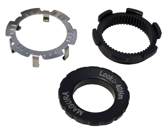 Magura centerlock adapterset inclusief lockring afbeelding