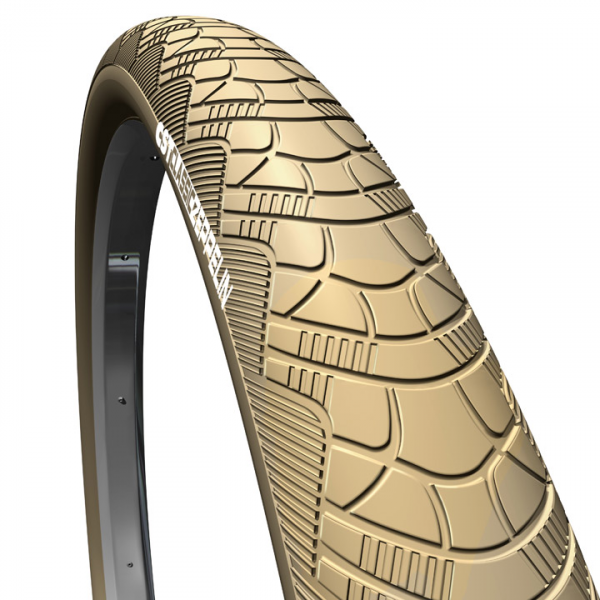Cst buitenband 28x1.75 47-622 zeppelin reflectie creme afbeelding