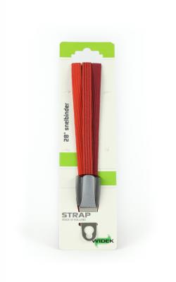 Widek triobinder trek-in 28" oranjerood/rood univ. kaart afbeelding