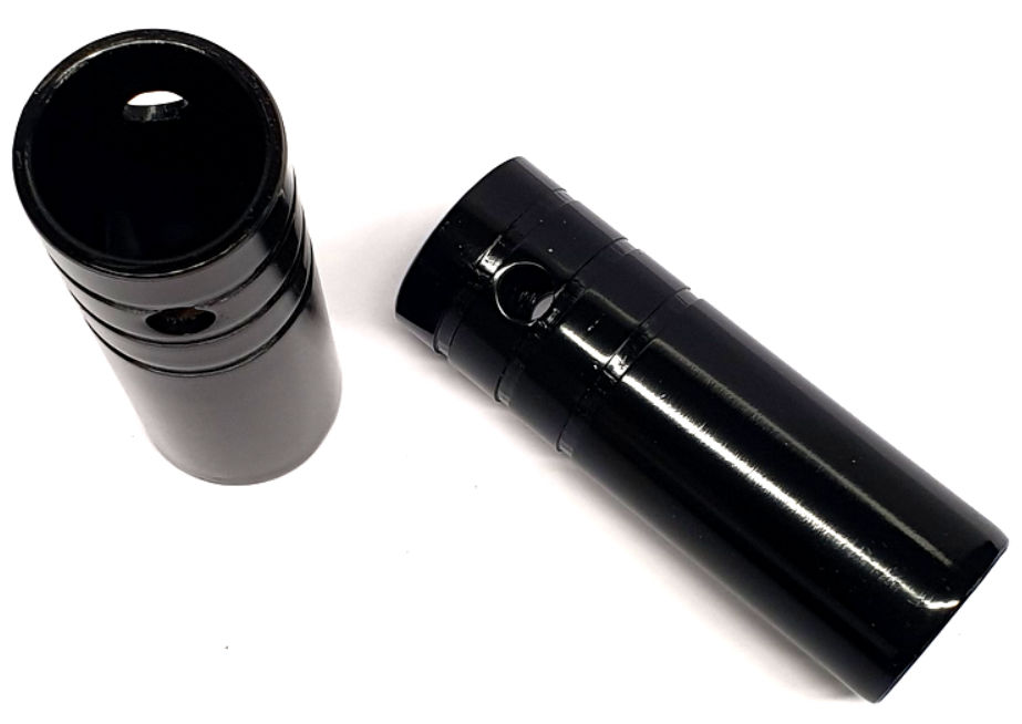 Hzb freestyle asverlengers/pegs 110 mm zwart set 2 stuks afbeelding