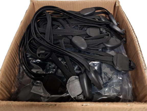 Kgs Amk triobinder 28 inch 60 cm zwart doos 100 stuks afbeelding