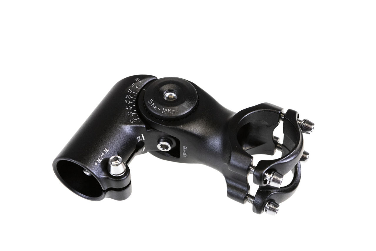 TranzX st-103a-1 (19h2) stuurpen ahead verstelbaar 28.6/80/31.8ø zw afbeelding