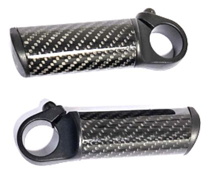 Aa+ Aa+ carbon / alu bar ends 80 mm / 22.2 mm