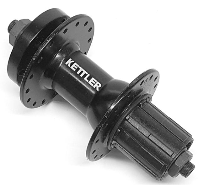 Kettler achternaaf cassette 8/9/10 speed uitval zwart 32 gaats 6-punt afbeelding