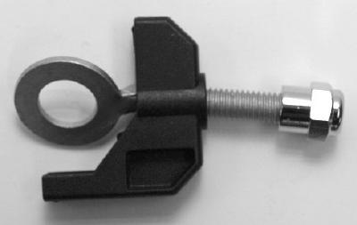 Gazelle kettingspanner 35mm zilver/zwart afbeelding