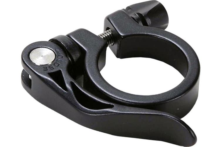 Hzb kalloy uno quick release zadelklem snelspan alu zwart 34.9 mm afbeelding