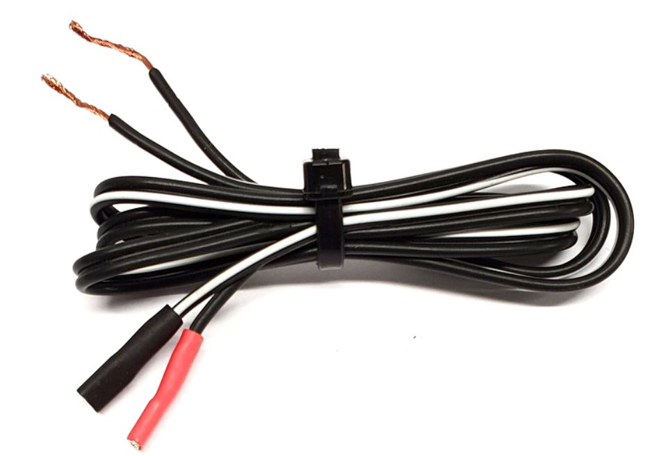Axa koplamp verlichtingsdraad 2-aderig met plug-in stekkertjes 60 cm afbeelding