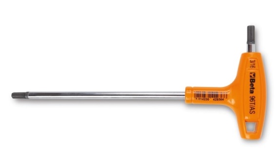 Beta stiftsleutel 96t met krachthandgreep 2.5mm