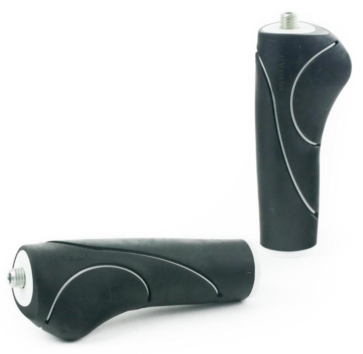 Widek 002674 handvatten urban 120/120mm zwart/wit op kaart afbeelding