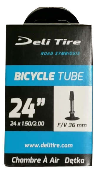 Deli tire binnenband sv-10 24 inch 40/54-507 24x1.75 /2.125 35 mm afbeelding