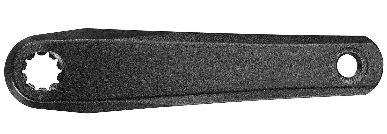 Samox Shape 2 crank rechts 160/13mm (bosch) aluminium mat zwart