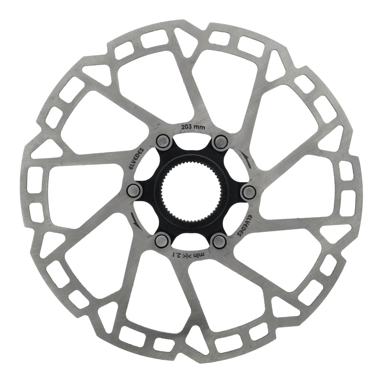 Elvedes remschijf centerlock ø203mm t=2,3mm afbeelding