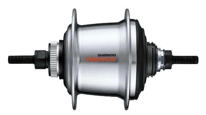 Shimano nexus 7 c3001 achternaaf disc centerlock 32 gaats zilver afbeelding