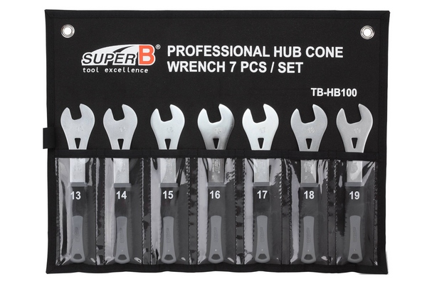 SuperB Super b set conussleutels professioneel 13-19 mm tb-hb100 0903429 afbeelding