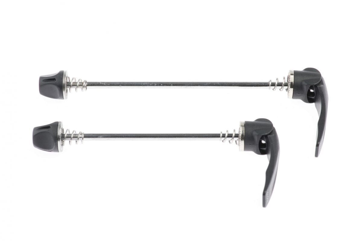 TranzX jd-qr06m wiel snelspannerset voor en achter m5x110/145 zwart afbeelding