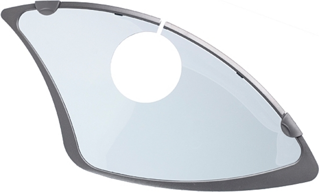 Hesling jasbeschermer 28/5 elegance transparant-zwart afbeelding