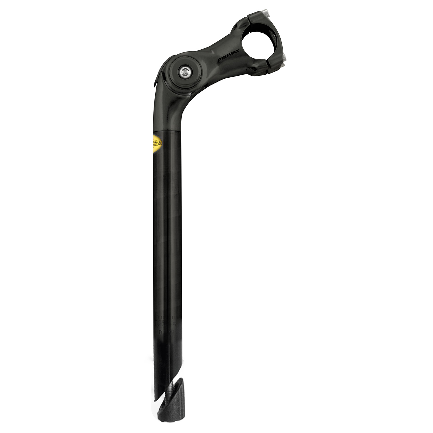 Pro Max stuurpen 25.4 mm stuur ø31.8 mm verstelbaar 300 mm zwart afbeelding