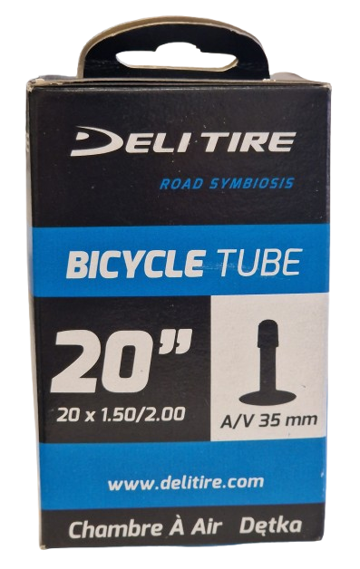 Deli tire binnenband av7 20 inch 35 mm 20x1.50/2.00 40/54-406 afbeelding