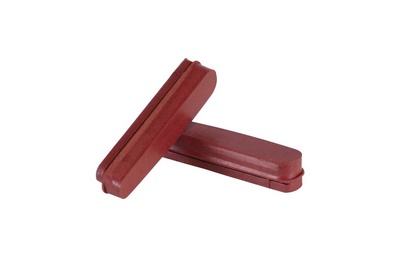Qtcycletech qt cycle tech remblok rubber race shimano/sram rood 55mm per 2 stuks afbeelding