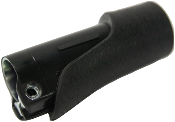 Gazelle handvat rechts basis 105mm zwart afbeelding