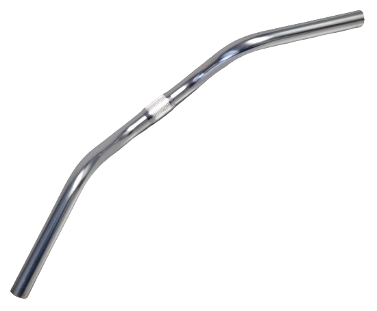 Kgs stuurbocht kinderfiets staal 56 cm zilver afbeelding