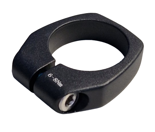Gazelle zadelpenklem ultimate 2.0 38.6mm 6mm zwart afbeelding
