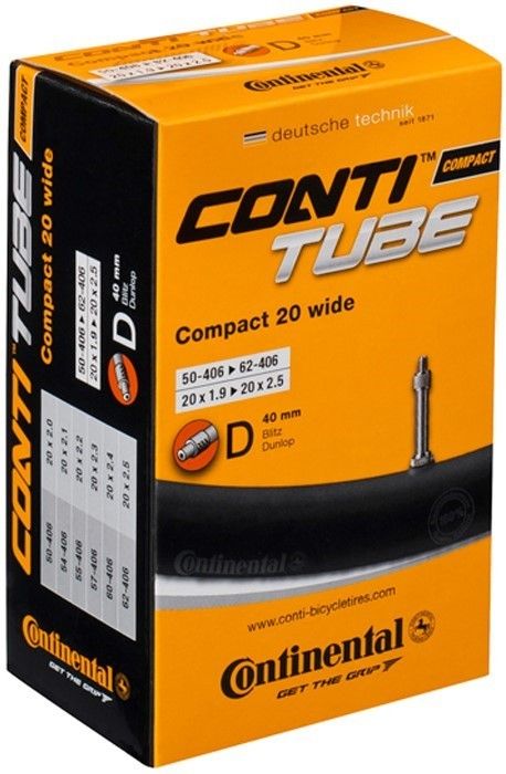 Continental binnenband dv7 compact wide 20 inch 50/62-406 dv 40 mm