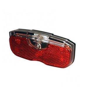 Union led achterlicht batterij 1x rode led un-4450 80mm