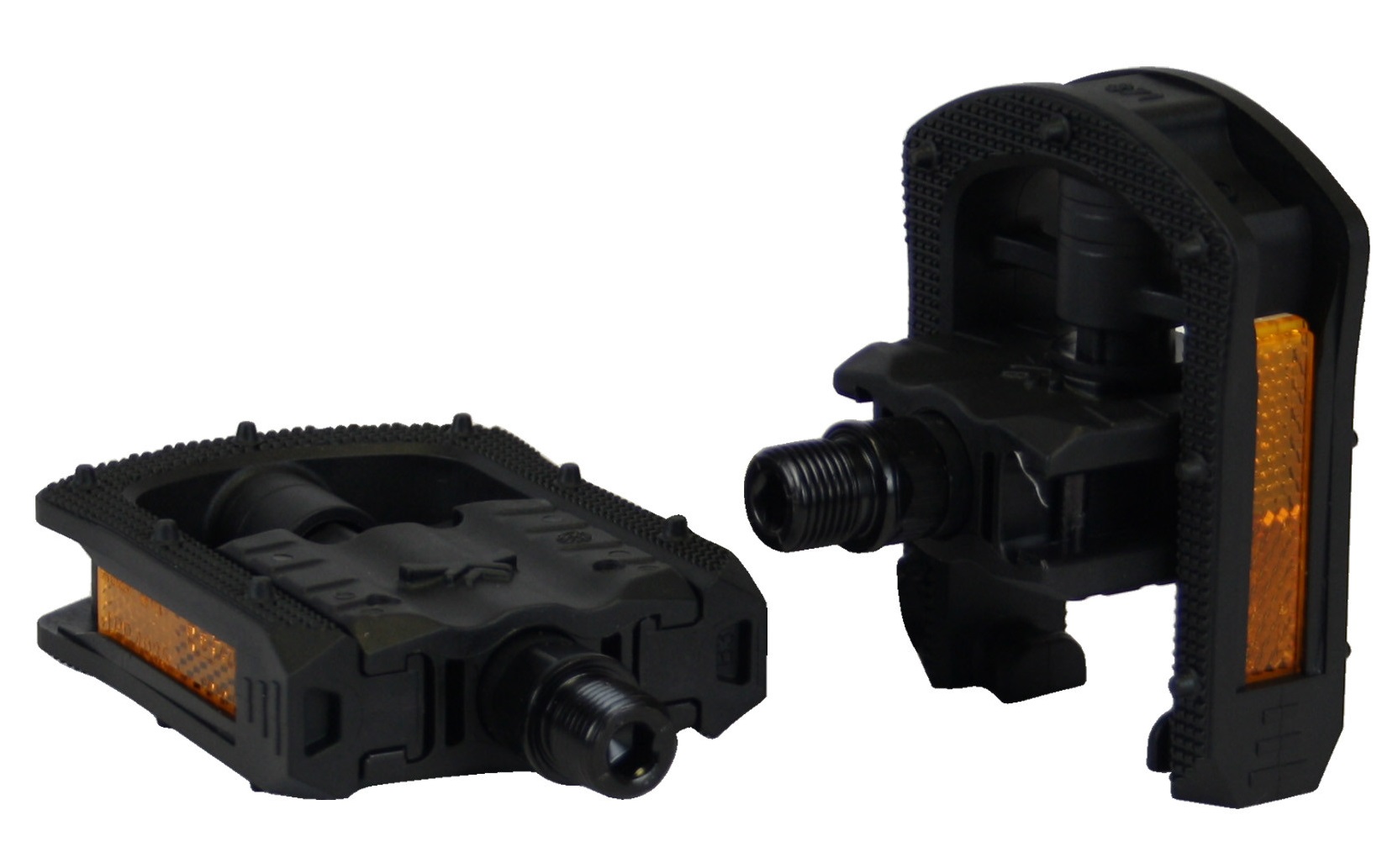 Qtcycletech Qt pedaalset 9/16 vouwfiets anti slip zwart op kaart